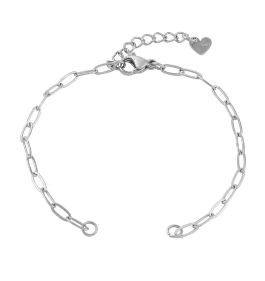 built in necklace with zircon