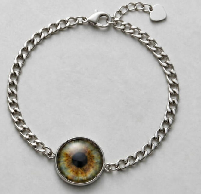 built in necklace with zircon